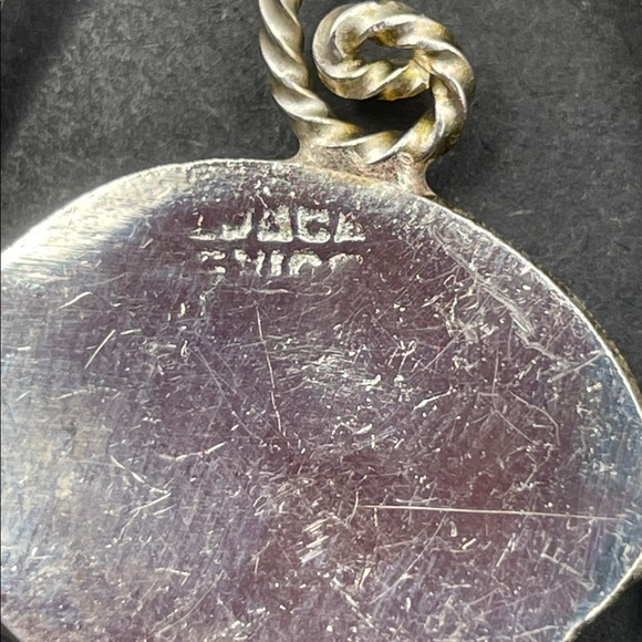 Alpaca Mexico cuff bracelet vintage - Picture 3 of 5